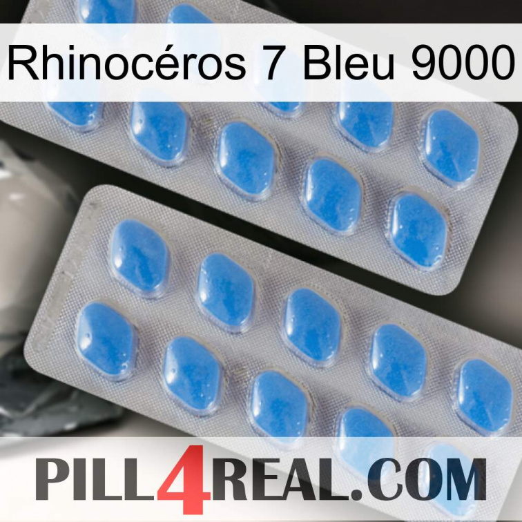 Rhinocéros 7 Bleu 9000 23